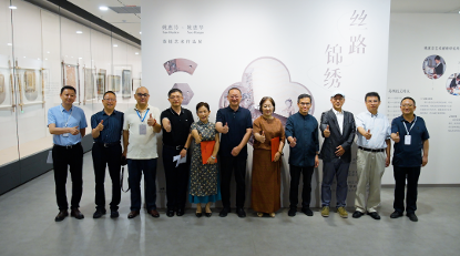 “丝路锦绣—姚惠芬、姚惠琴苏绣艺术作品展”亮相甘肃简牍博物馆